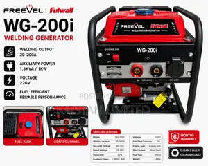 Freevel Wg-200i Petrol Welding Generator. 1.3kva Welding Machine