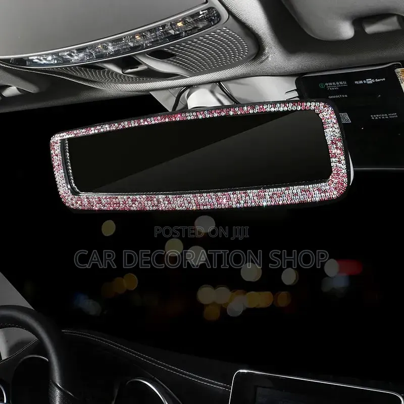 Sparkling Universal Clip on Panoramic Mirror Slides Directly to Existt