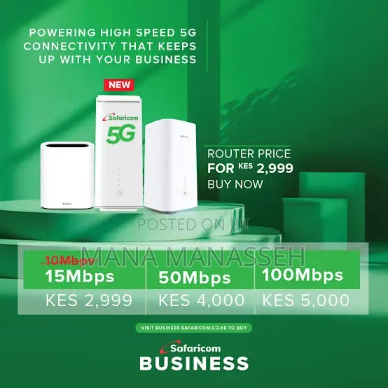 Safaricom Routers 5g