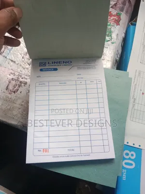 Receipt Books Printing