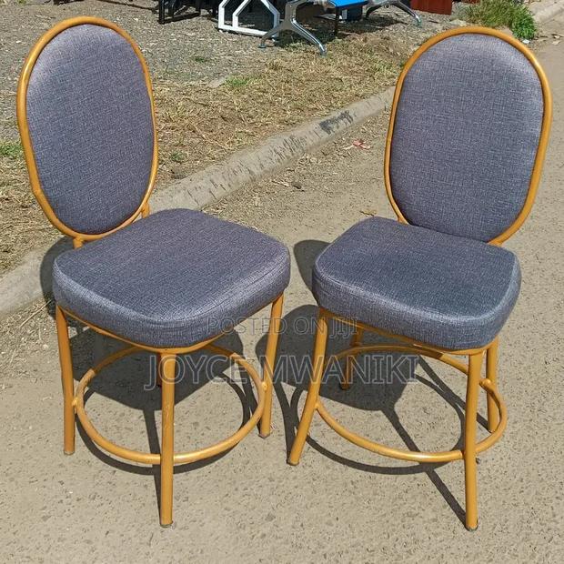 2 Light Grey Manicure Technician Chairs  - main view