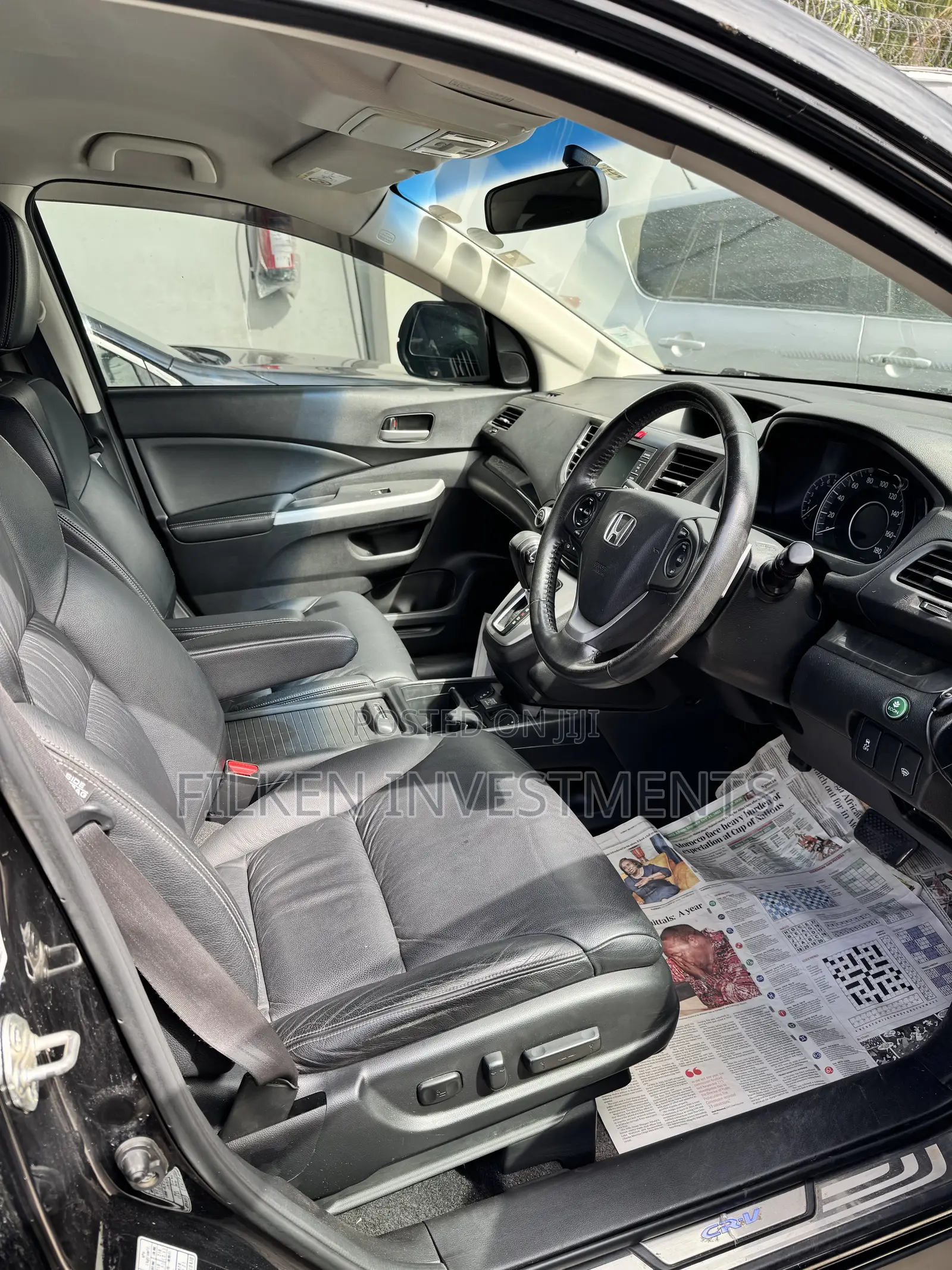 Honda CR-V Touring 4dr SUV AWD (2.4L 4cyl CVT) 2016 Black