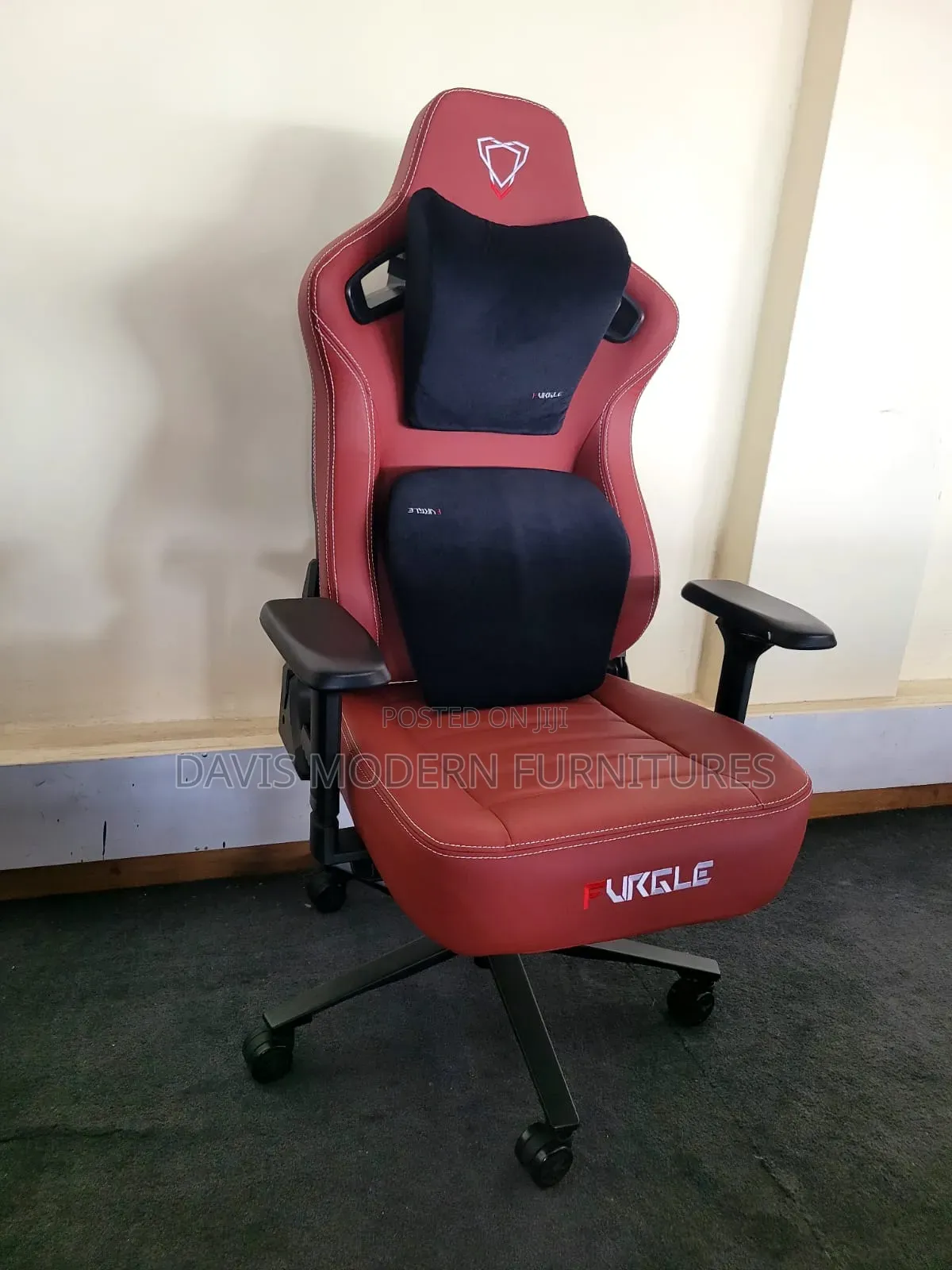 Red and Black Furgle Gaming Chair