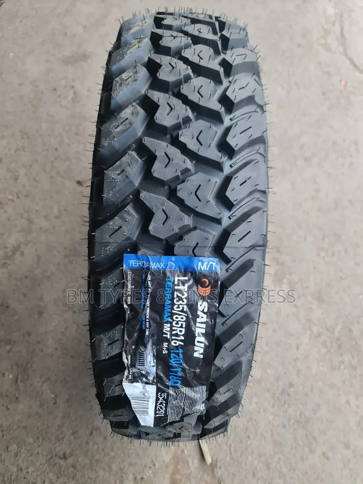 235 /85 R16 Sailun Tires (Mud Terrein)