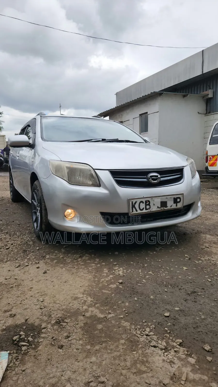 Toyota Corolla Fielder 2007 Silver