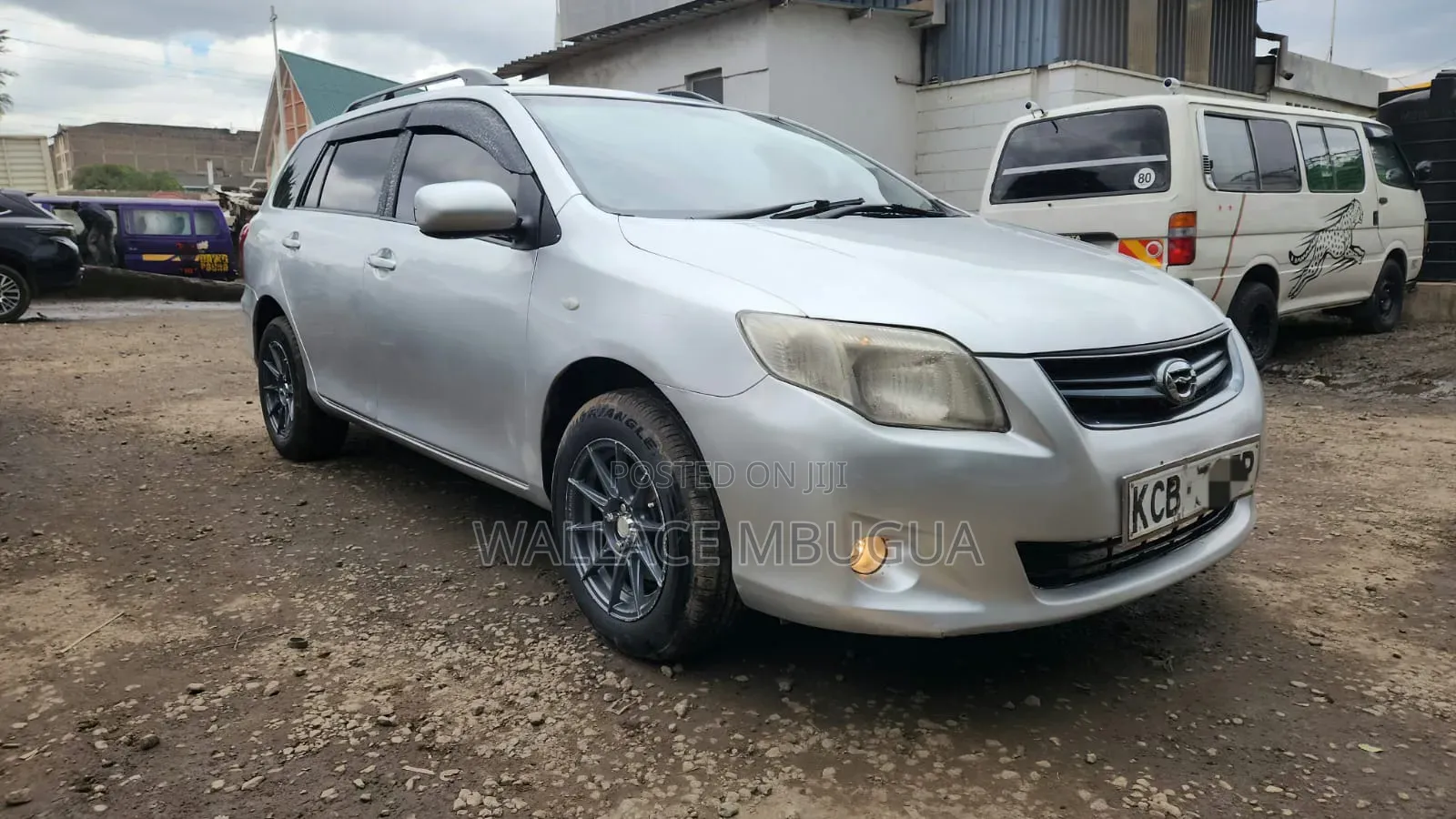 Toyota Corolla Fielder 2007 Silver