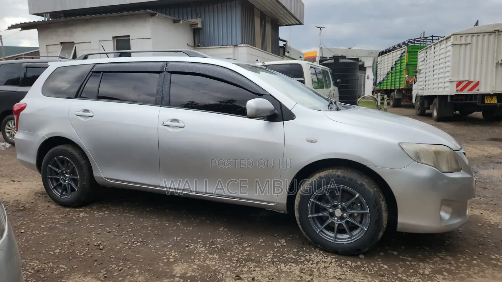 Toyota Corolla Fielder 2007 Silver