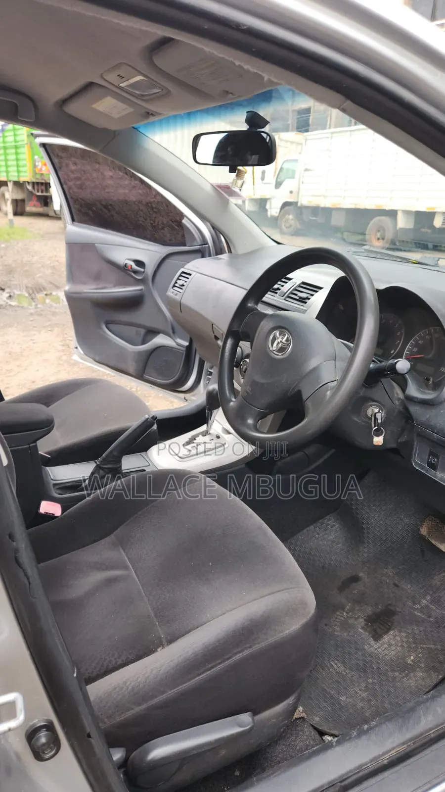 Toyota Corolla Fielder 2007 Silver