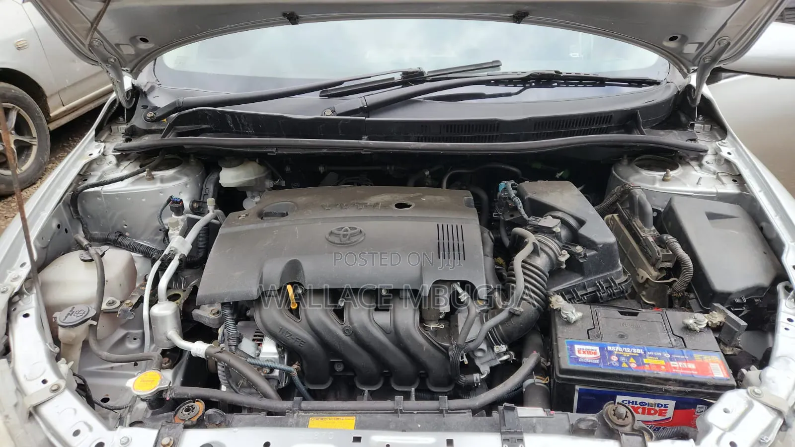 Toyota Corolla Fielder 2007 Silver