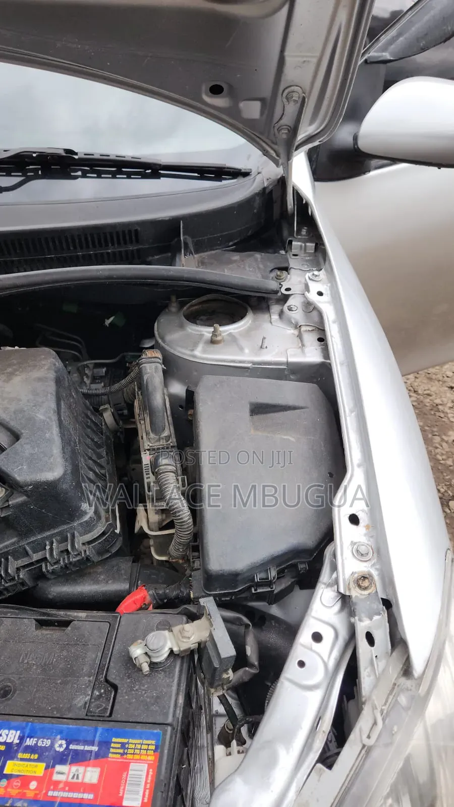Toyota Corolla Fielder 2007 Silver