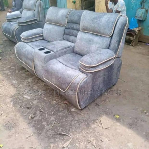 3 Leather Seat Sofa Set
