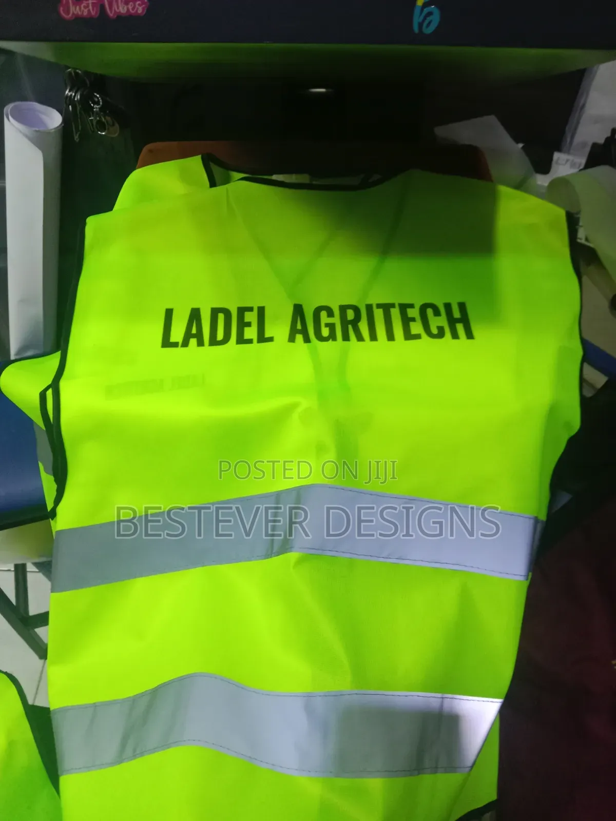 Luminous Green Reflector Jackets Printing