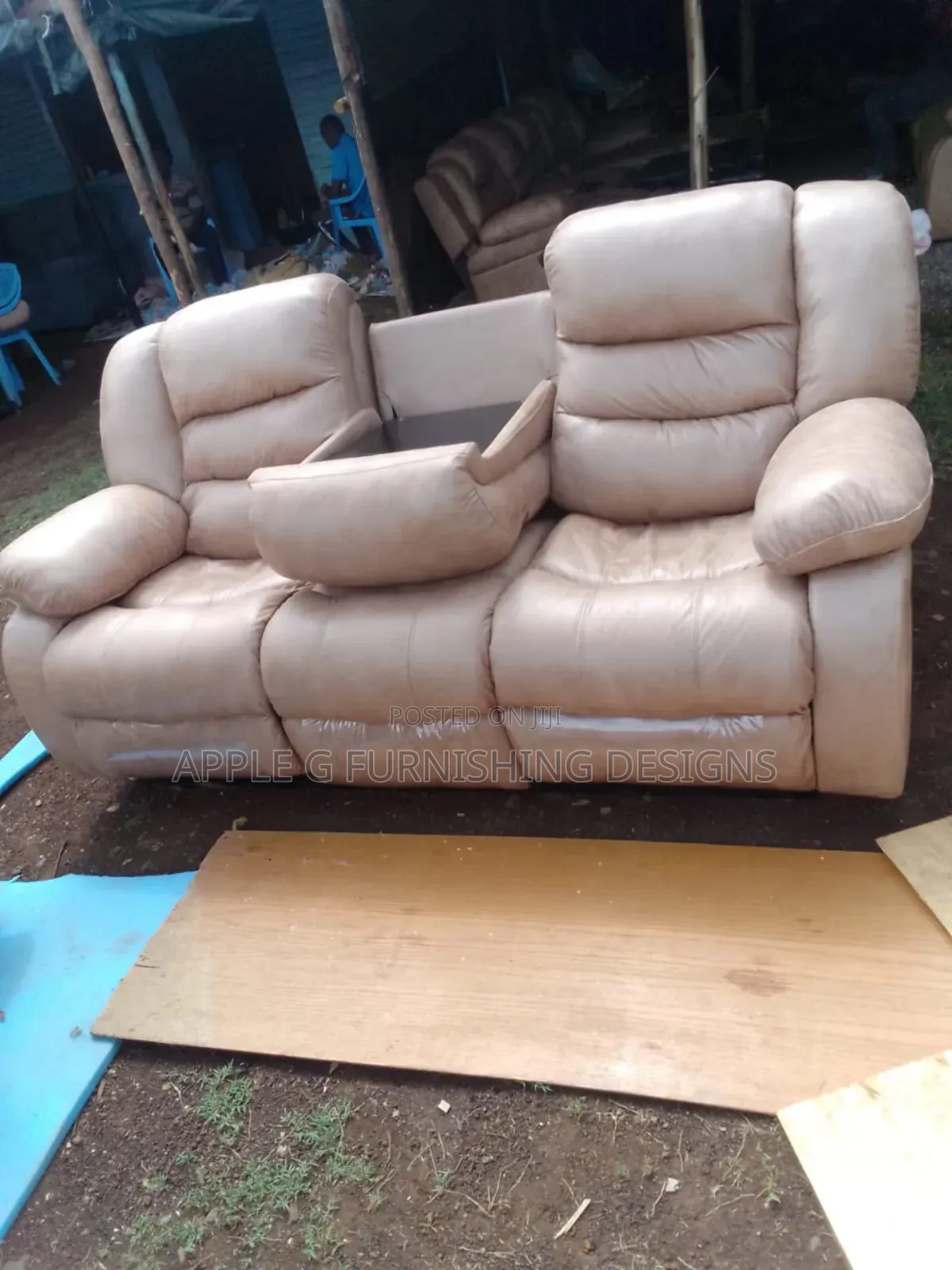 3 Seater Leather Sofa