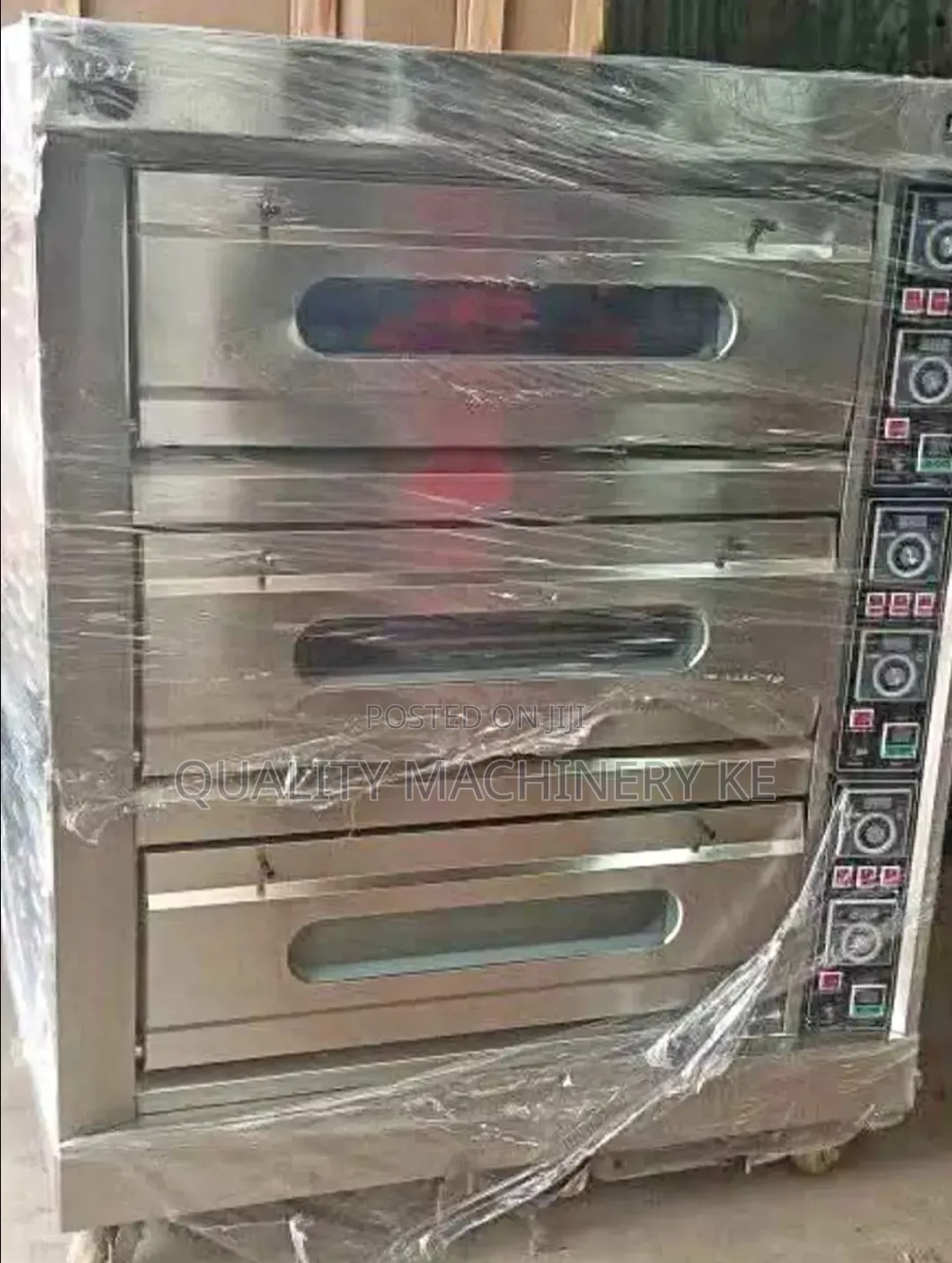 Long Lasting 3deck 6trays Electric Oven