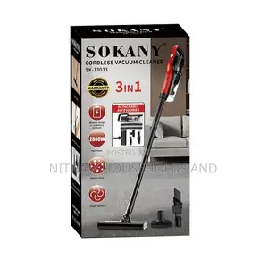 Sokany Sk-13033 Cordless Vacuum Cleaner