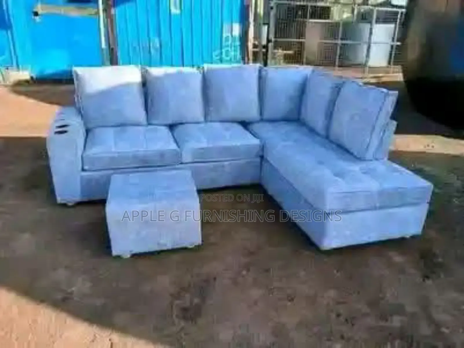 5 L Shaped Seat With Leg Rest