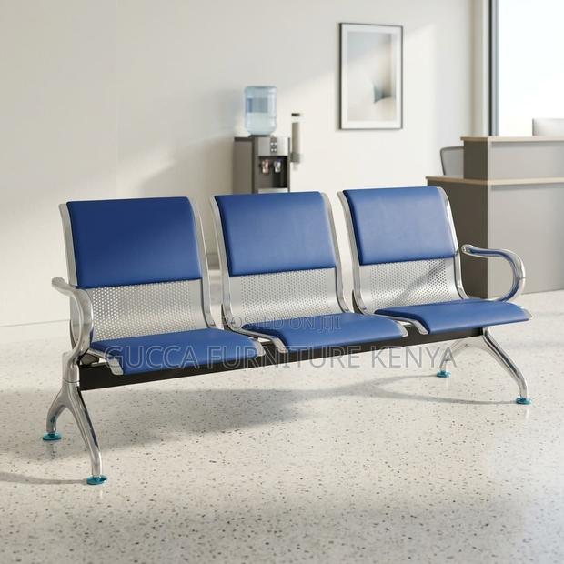 Office Padded Reception Bench - thumbnail 2