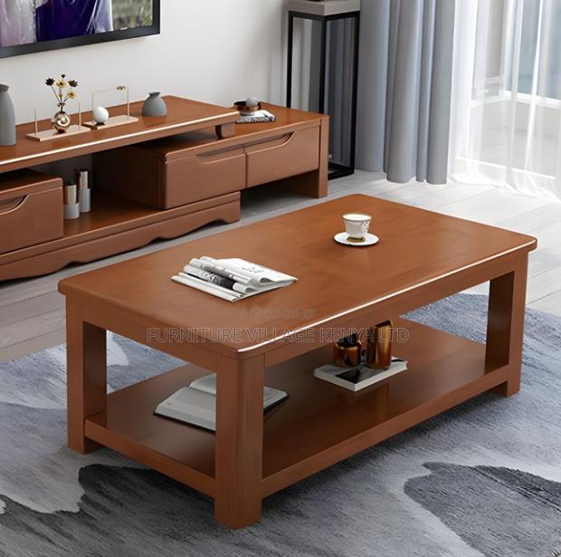Mahogany Executive Coffee Table - thumbnail 6