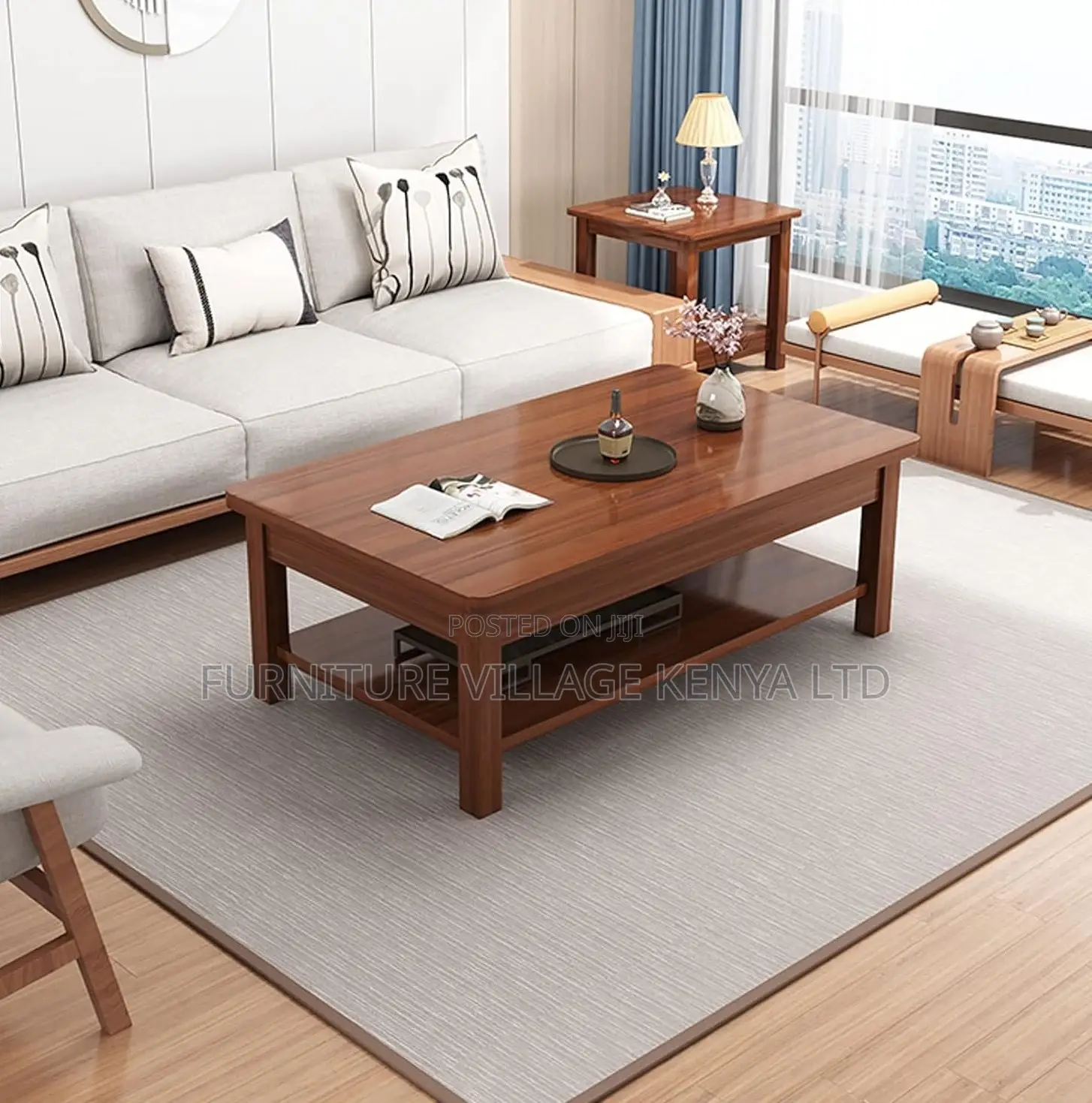 Mahogany Executive Coffee Table