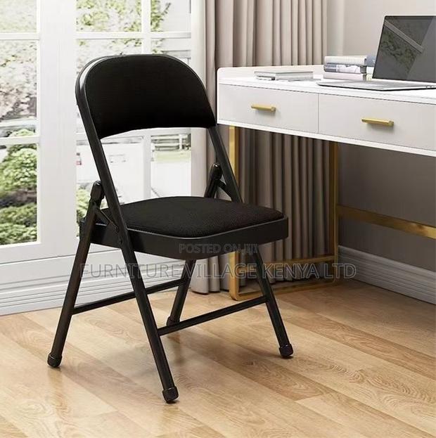 Black Foldable Study Seat - thumbnail 4