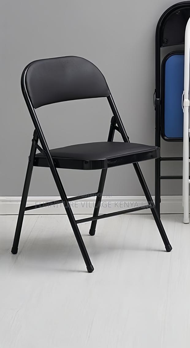 Black Foldable Study Seat - thumbnail 7