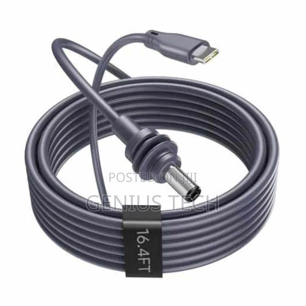 Type-c To Dc Power Cable (5m) – Usb-c To Dc Barrel Connector