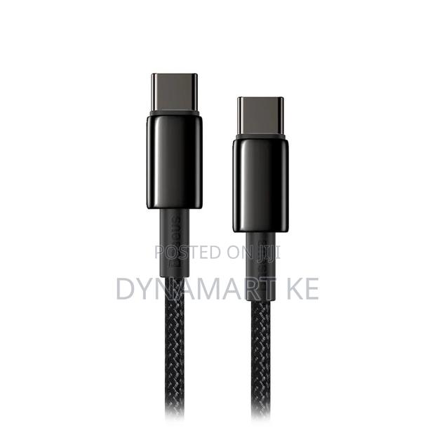 Baseus Usb Type C to C Cable 100w 2m 480mbps With E-Marker Chip - thumbnail 4