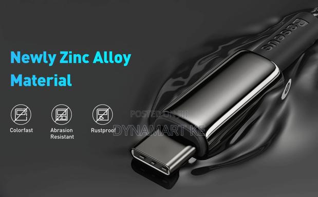 Baseus Usb Type C to C Cable 100w 2m 480mbps With E-Marker Chip - thumbnail 8