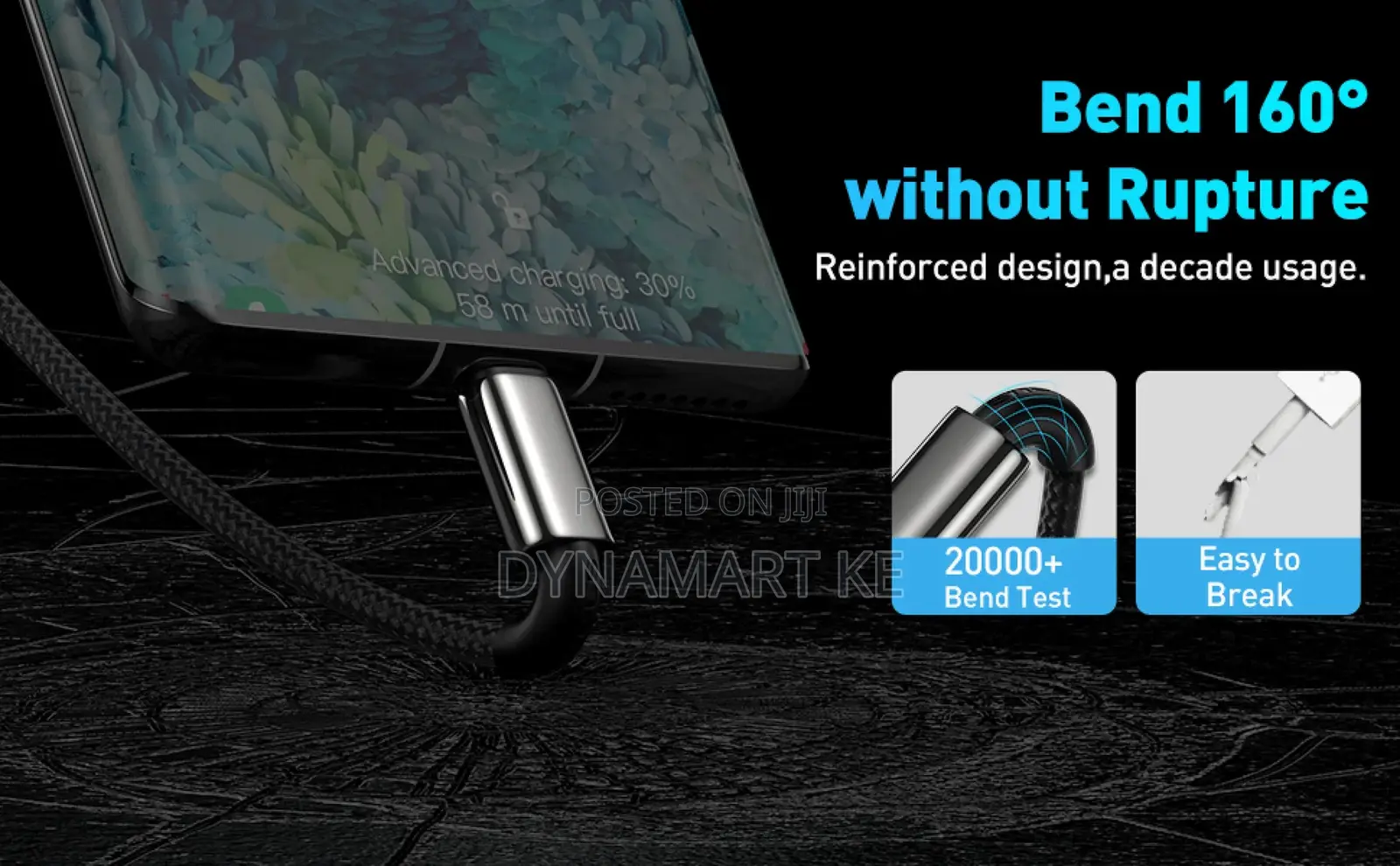 Baseus Usb Type C to C Cable 100w 2m 480mbps With E-Marker Chip