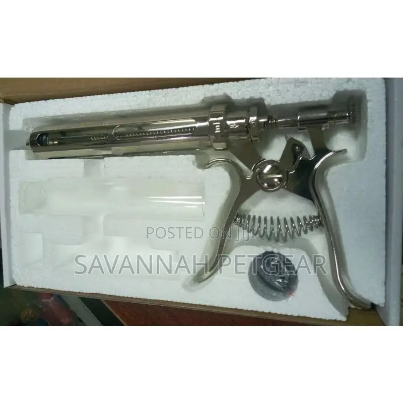 Automatic Syringe. Used For Mass Animal Vaccination Work.