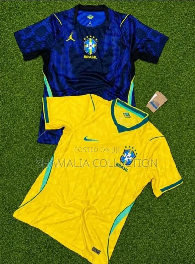 Brazil National Team Jerseys – Official Nike Jordan - thumbnail 2