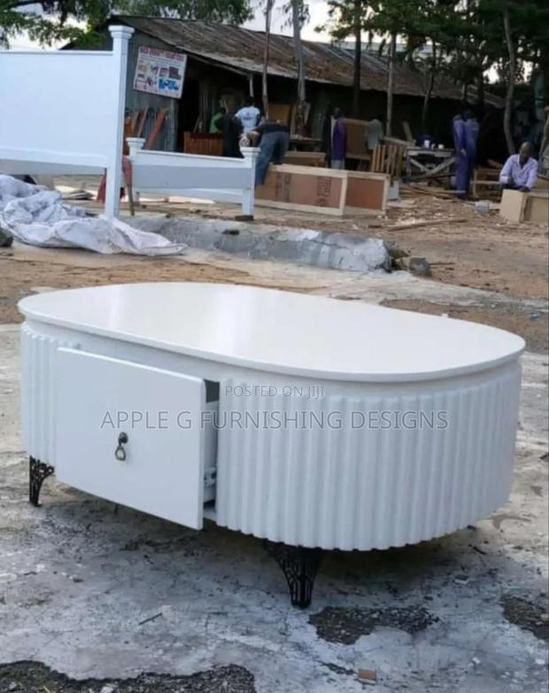 White Table With Draw