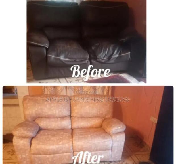 Restored Seat 2 Seater Leather Seat