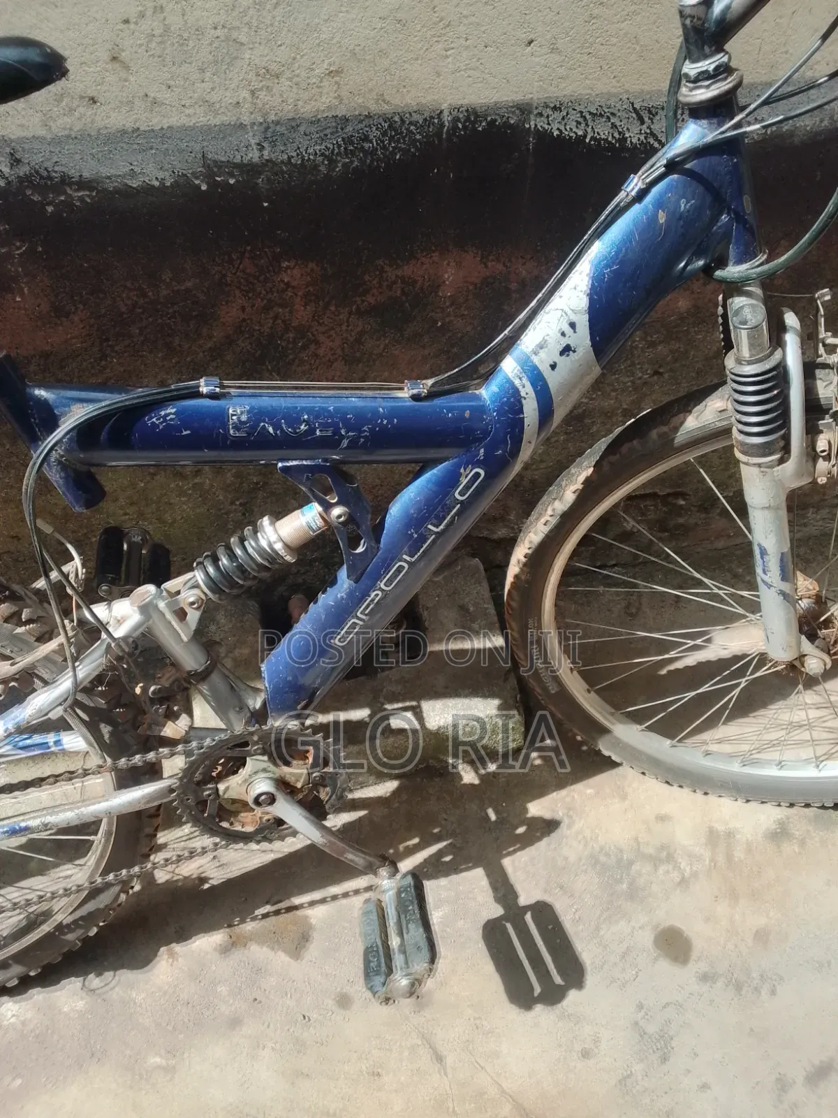 Mountain Bike With Shock System For All Terrain