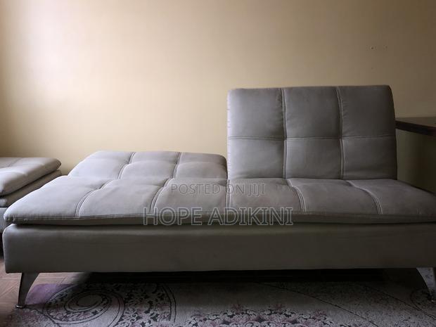 Sofa Bed With Storage Ottoman - thumbnail 2