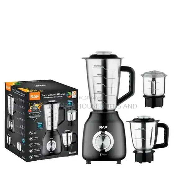 Raf R.2843 3-in-1 Electric Blender