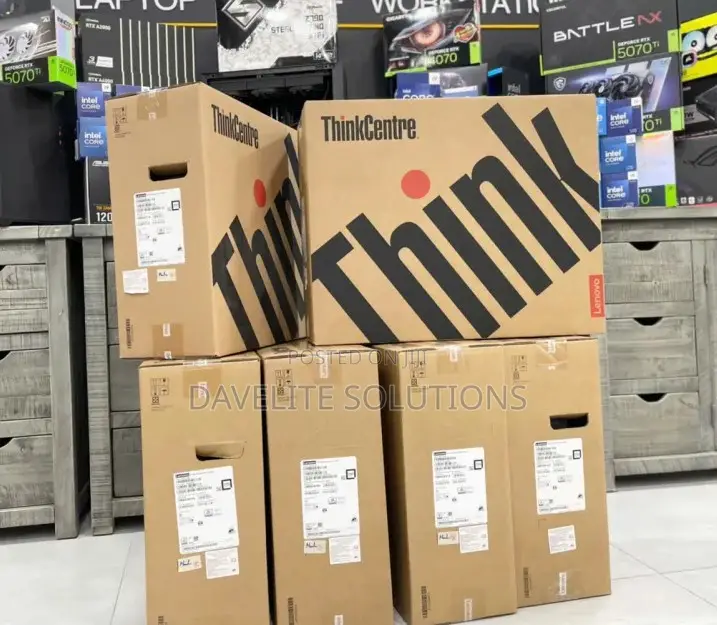 New Desktop Computer Lenovo ThinkCentre 24 8GB Intel Core 5 SSD 512GB