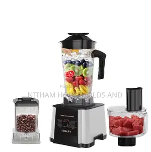 Sokany Sk-03073 6000w 8-in-1 Multifunctional Food Processor Blender
