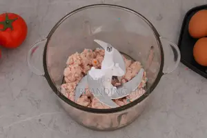 3l Glass Electric Food Chopper With 300w and 2-Speed Setting (Hbc