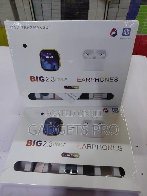 I20 Smartwatch (7straps + Earpods)