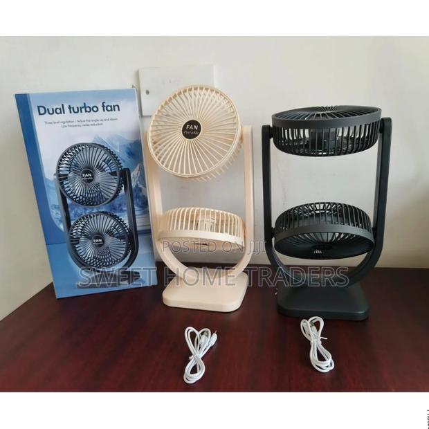 Rechargeable Duo Turbo Fan