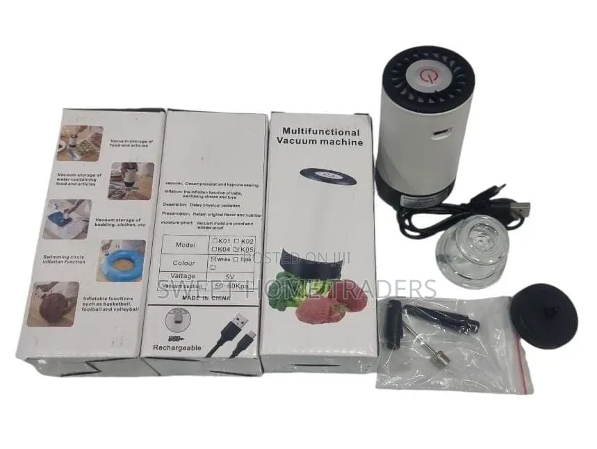 Inflating or Deflating Rechargable Multifuncional Vacuum Pump Machine