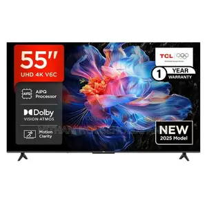 TCL 55′′ V6c (New 2025) HDR Google TV 55v6c