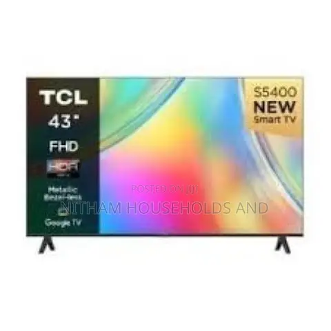 TCL 43′′ S5400a (2024) FHD Smart Android Frameless TV – 43s5400
