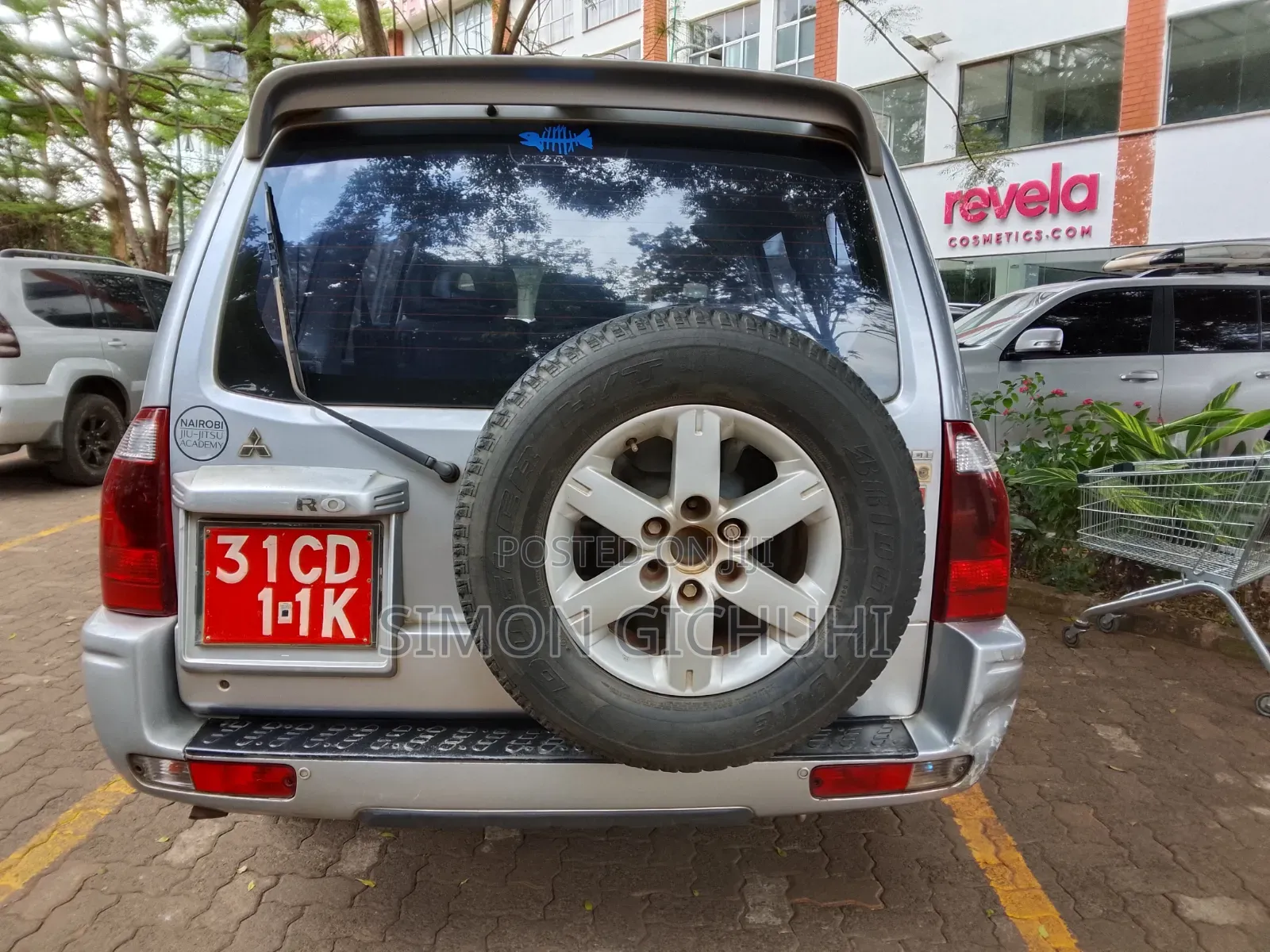 Mitsubishi Pajero 2002 Silver