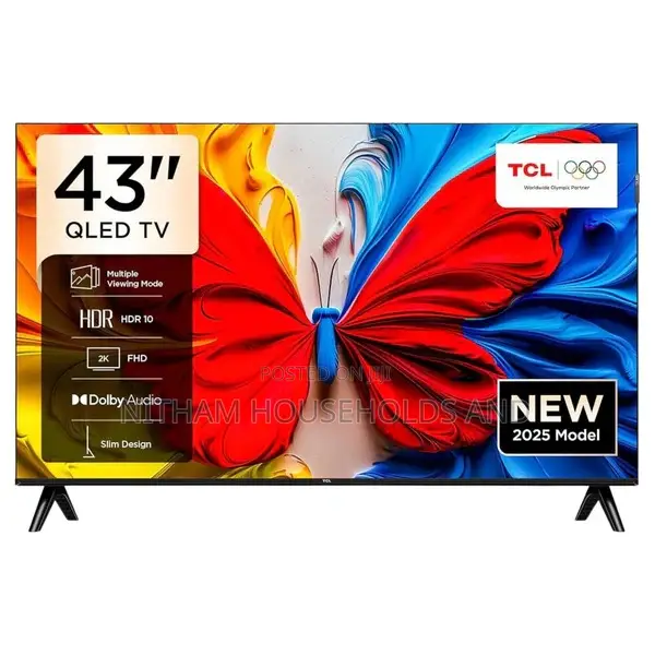 TCL 43′′ 43s5k Qled Full Hd Smart Google TV