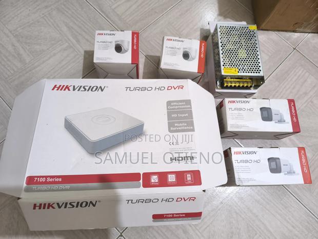 CCTV Cameras - Hikvision Hd DVR Full Set
