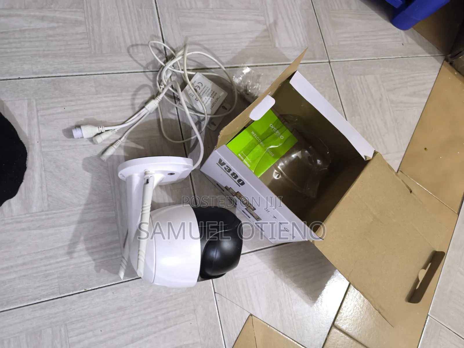 V380 Pro Wifi Smart Net Camera + Ethernet Port