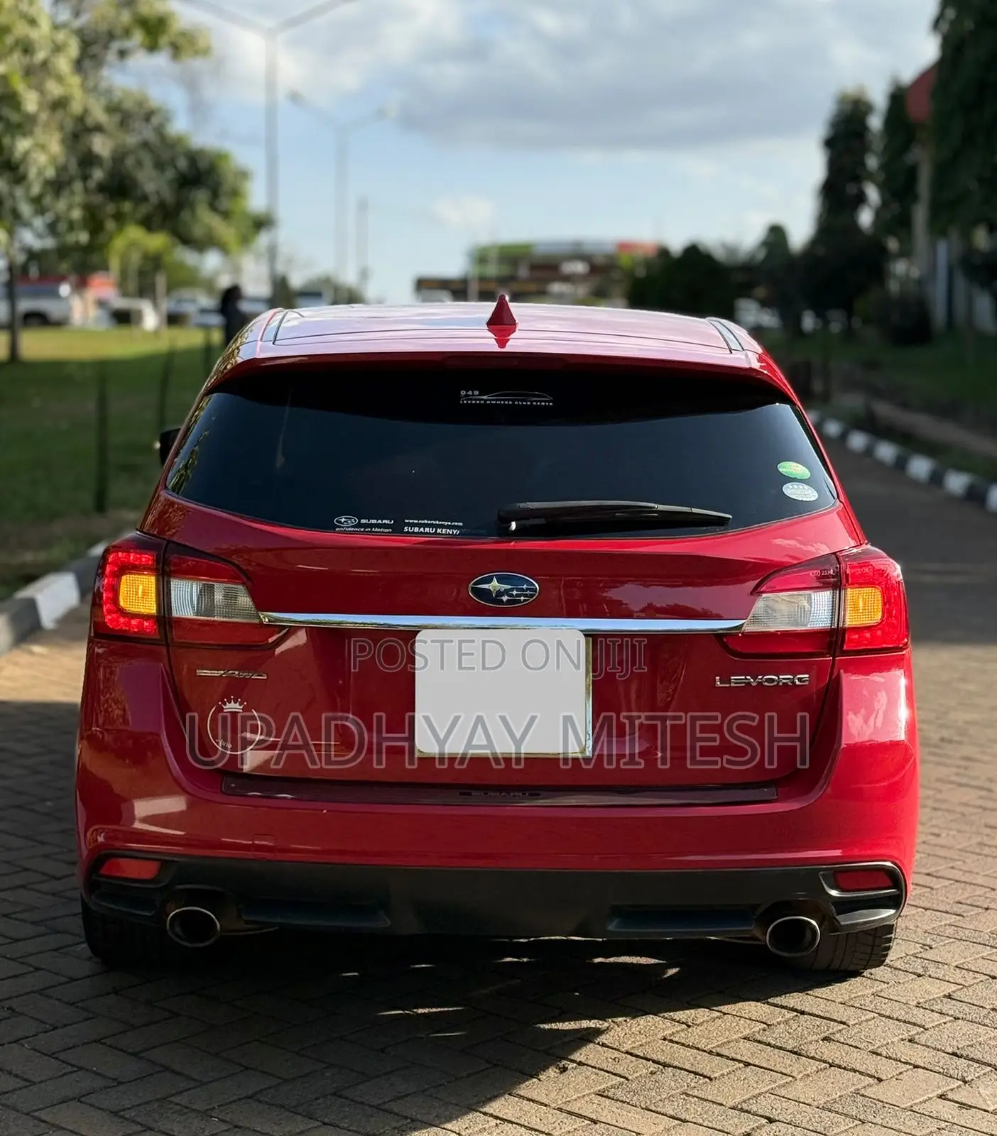 Subaru Levorg 2015 Red