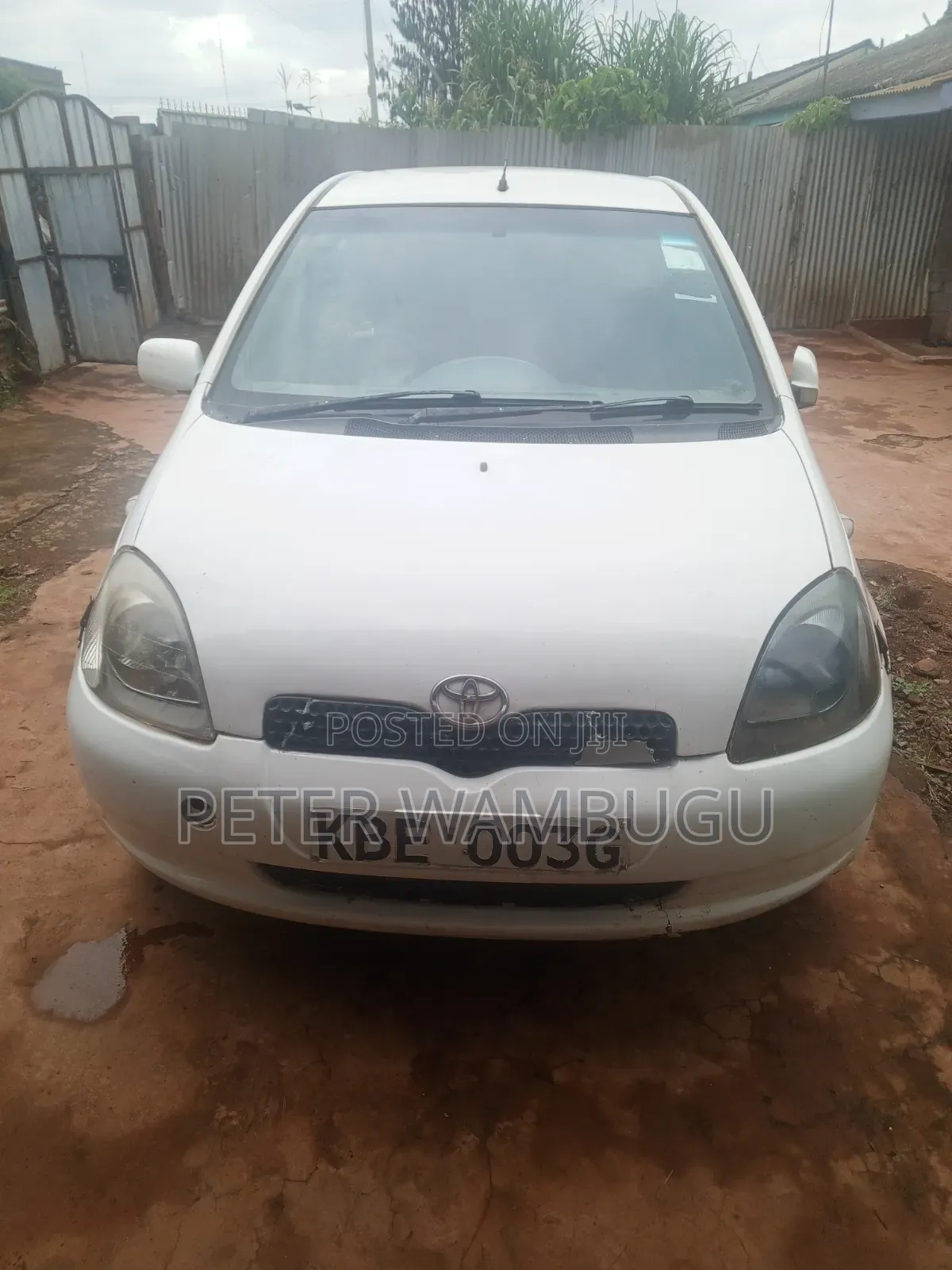 Toyota Vitz 2003 White